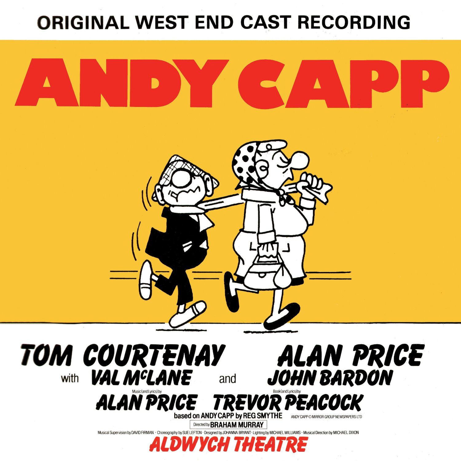 Andy Capp - Original West End Cast Recording Album Cover Art