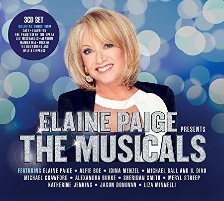 Elaine Paige Presents the Musicals Album Cover Art