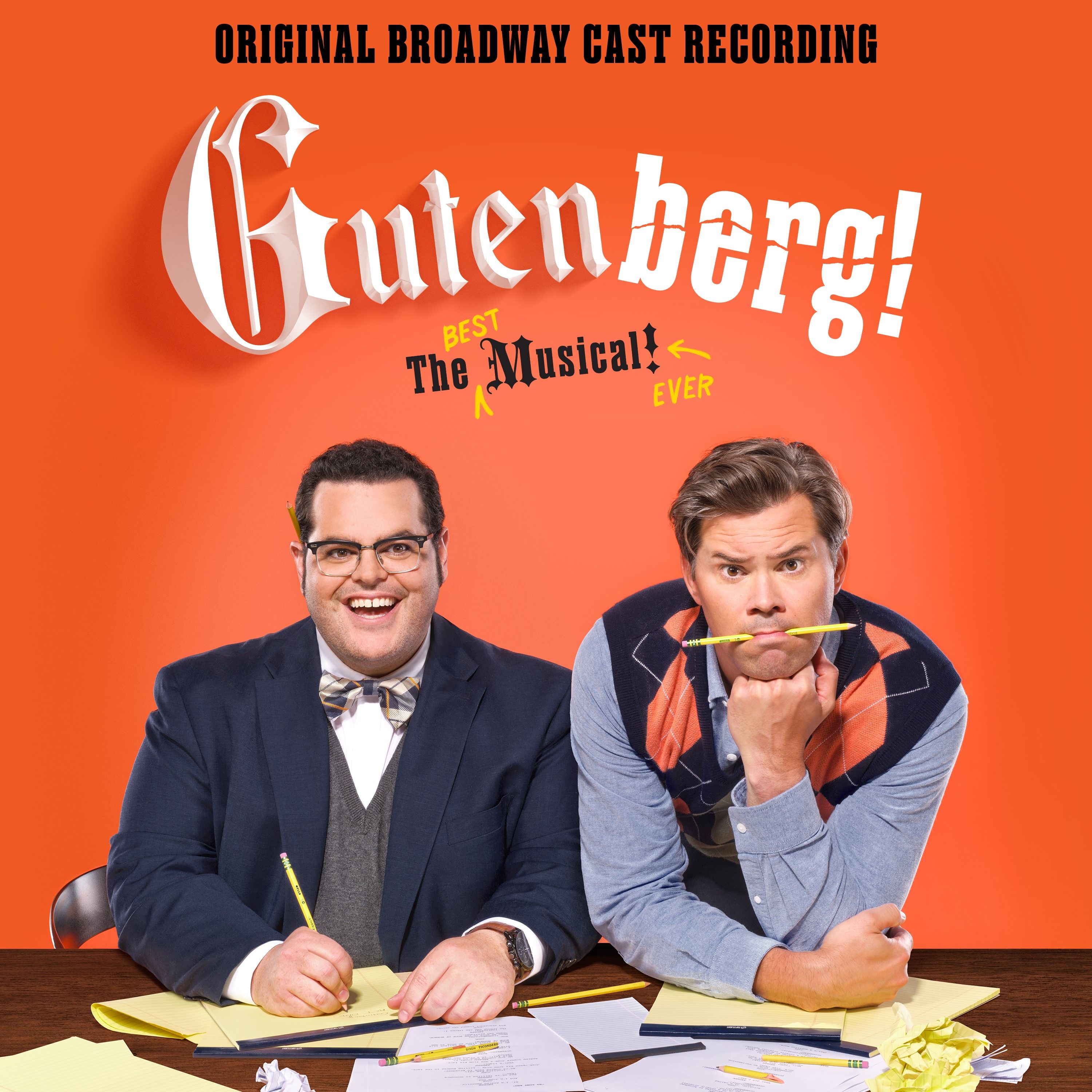 Gutenberg! The Musical! Album Cover Art