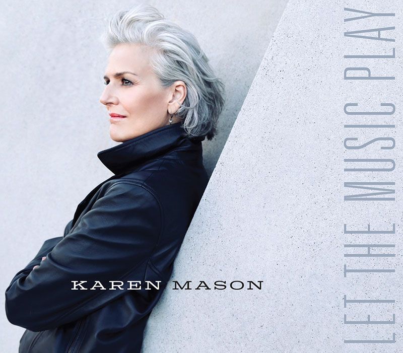 Karen Mason: Let the Music Play Album Cover Art