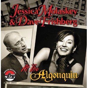 At the Algonquin Album Cover Art - Jessica Molaskey and Dave Frishberg