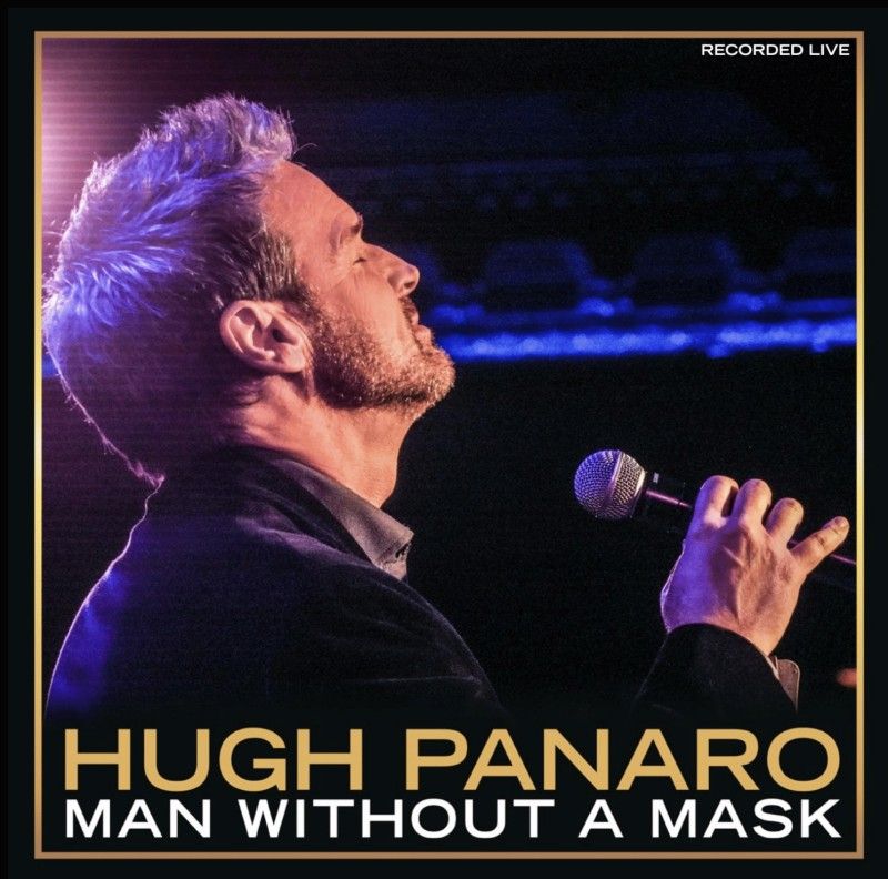 Hugh Panero: Man without a Mask Album Cover Art
