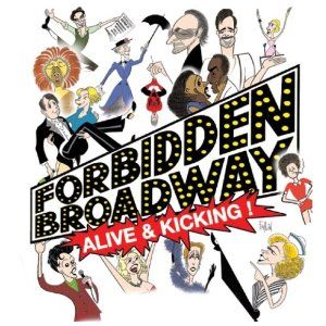 Forbidden Broadway: Alive and Kicking Album Cover Art - Various