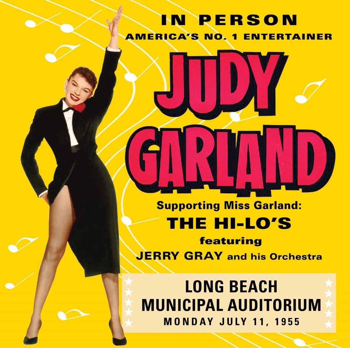 Judy Garland: In Person Album Cover Art