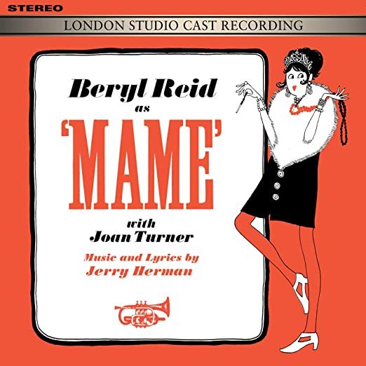 Mame: 1969 London Studio Cast Album Cover Art