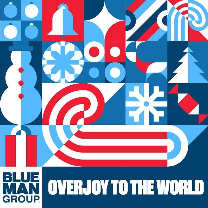 Blue Man Group: Overjoy to the World Album Cover Art