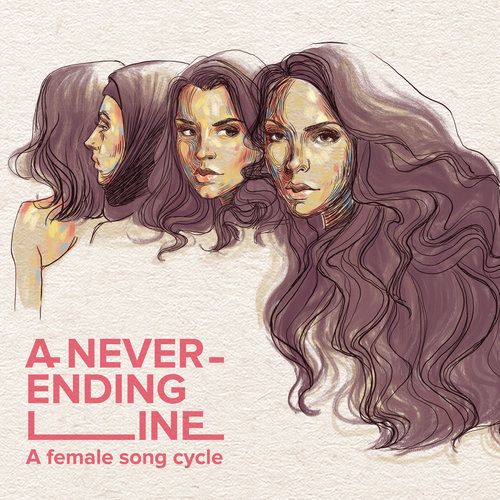 A Never-Ending Line (A Female Song Cycle) Album Cover Art