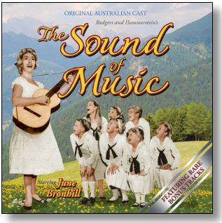 The Sound of Music Album Cover Art - Original Australian Cast