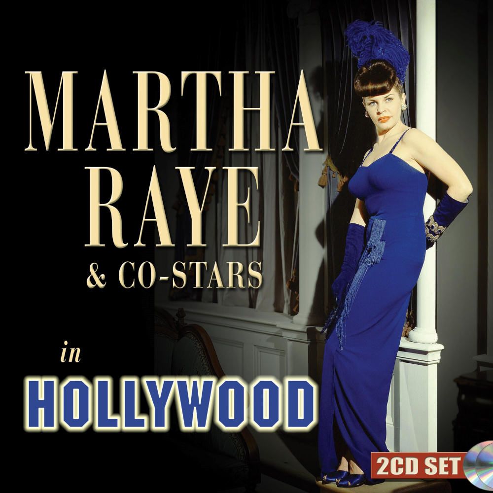Martha Raye & Co-Stars in Hollywood Album Cover Art