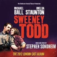 Sweeney Todd Album Cover Art - 2012 London Cast Recording