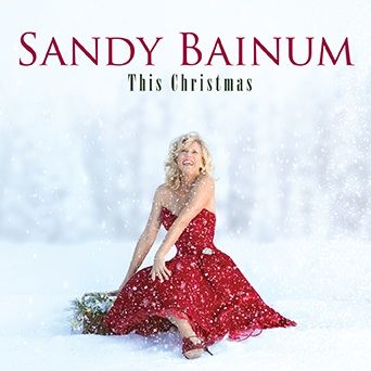 This Christmas Album Cover Art - Sandy Bainum