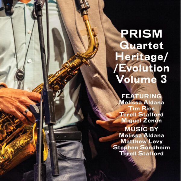 PRISM Quartet: Heritage/Evolution Vol. 3 Album Cover Art