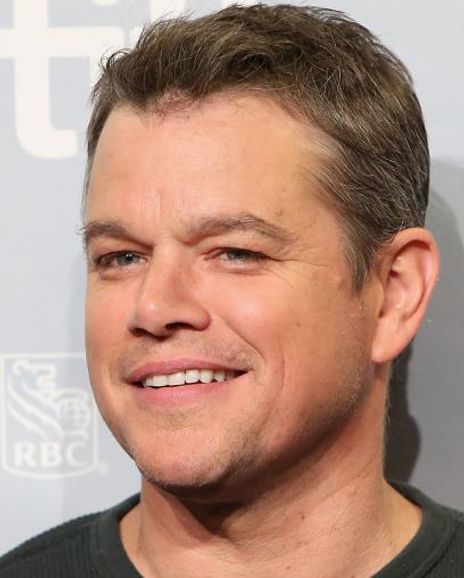 Matt Damon Headshot