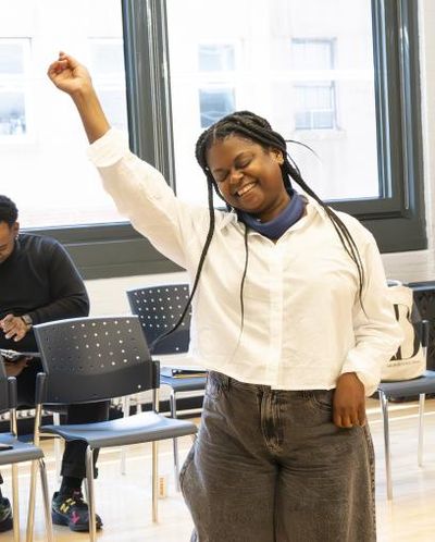 DJ Monday Blue Headshot