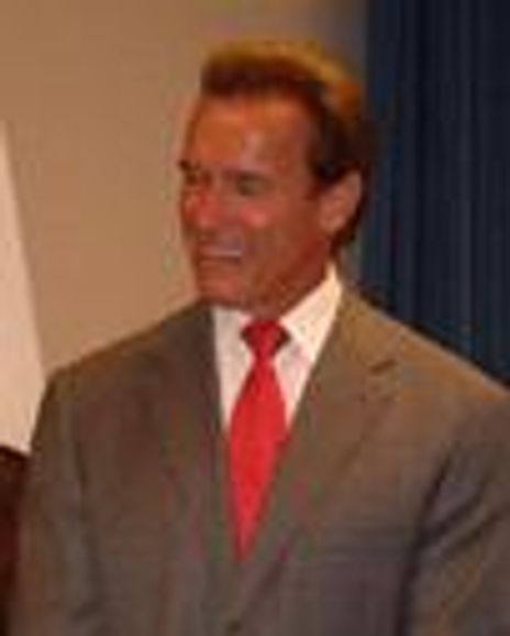 Arnold Schwarzenegger Headshot