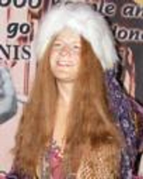 Janis Joplin Headshot