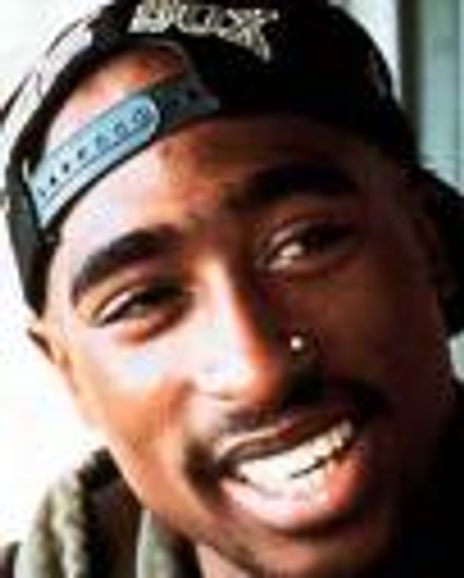 Tupac Shakur Headshot