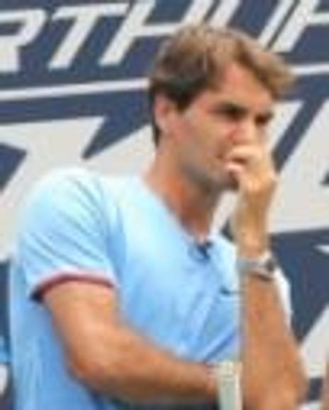 Roger Federer Headshot