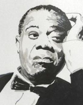 Louis Armstrong Headshot