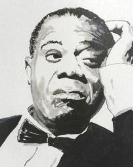 Louis Armstrong Headshot