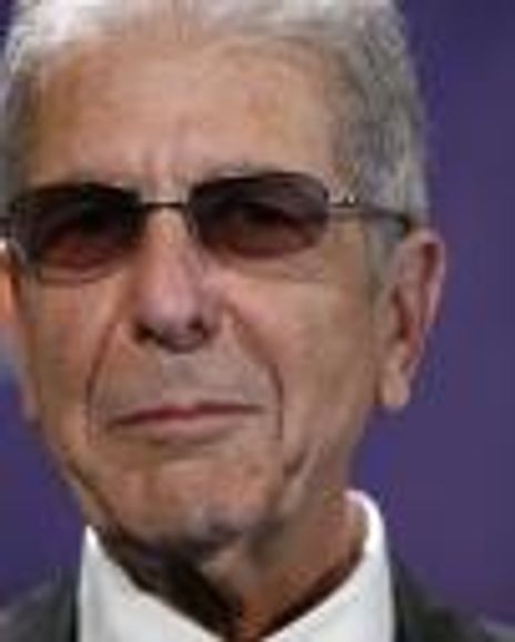 Leonard Cohen Headshot