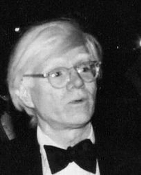 Andy Warhol Headshot