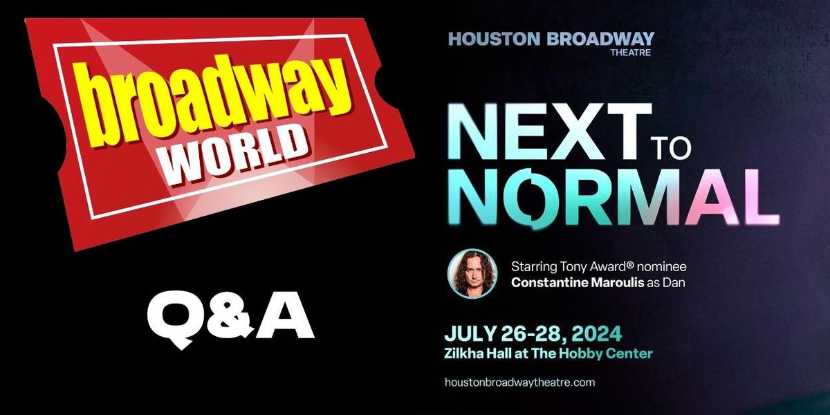 BWW Q&A: Constantine Maroulis on NEXT TO NORMAL at Houston Broadway Theatre