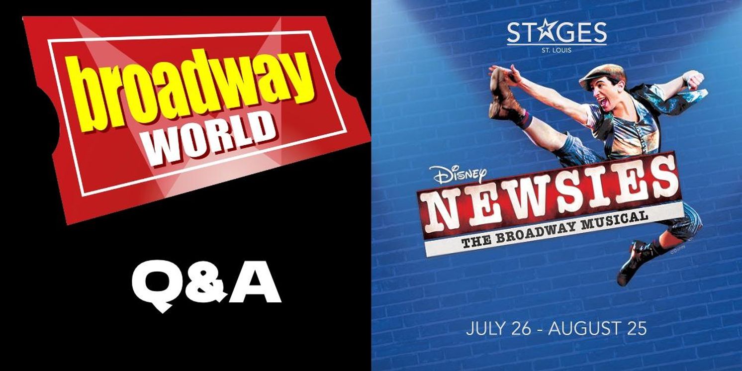 BWW Q&A: Steve Bebout on Disney's NEWSIES at STAGES St. Louis  Image