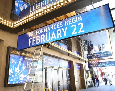 St. James Theatre on Broadway: Info & Seating Chart Marquee