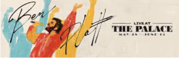 Ben Platt Live at the Palace Show Information