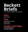 Beckett Briefs Show Information