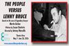 The People Versus Lenny Bruce Off-Broadway