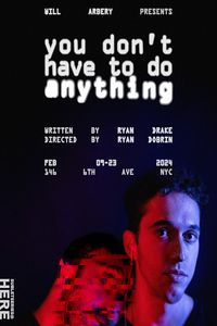 you don't have to do anything