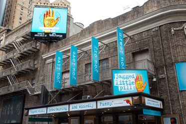 Broadhurst Theatre on Broadway: Info & Seating Chart Marquee