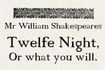 Twelfth Night