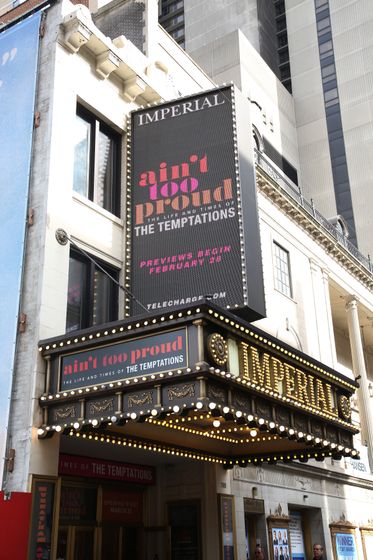 Imperial Theatre on Broadway: Info & Seating Chart Marquee