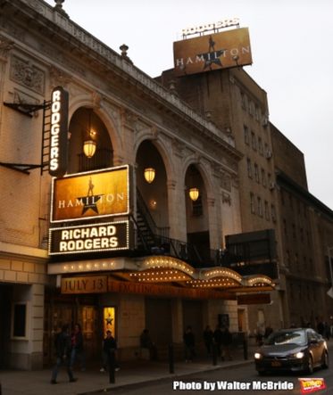 Richard Rodgers Theatre on Broadway: Info & Seating Chart Marquee