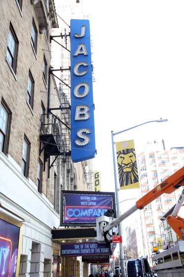 Bernard B. Jacobs Theatre on Broadway: Info & Seating Chart Marquee