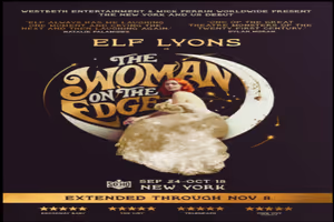 Elf Lyons Is The Woman on The Edge Off-Broadway
