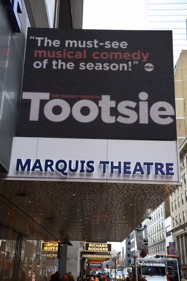 Marquis Theatre on Broadway: Info & Seating Chart Marquee