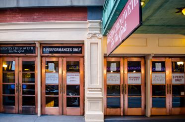 Nederlander Theatre on Broadway: Info & Seating Chart Stage Door