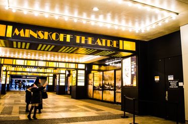 Minskoff Theatre on Broadway: Info & Seating Chart Stage Door