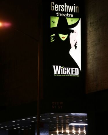 Gershwin Theatre on Broadway: Info & Seating Chart Marquee