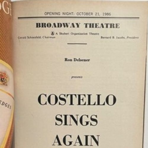 Costello Sings Again