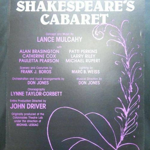 Shakespeare's Cabaret