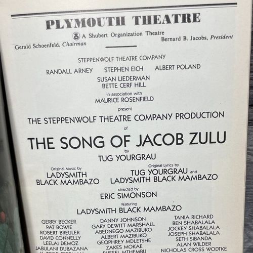 The Song of Jacob Zulu