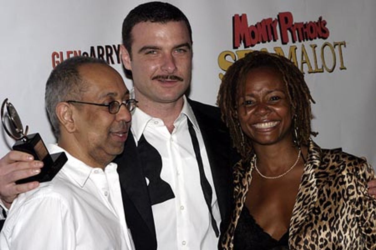 George C. Wolfe, Liev Schreiber, and Tonya Pinkins  at 
