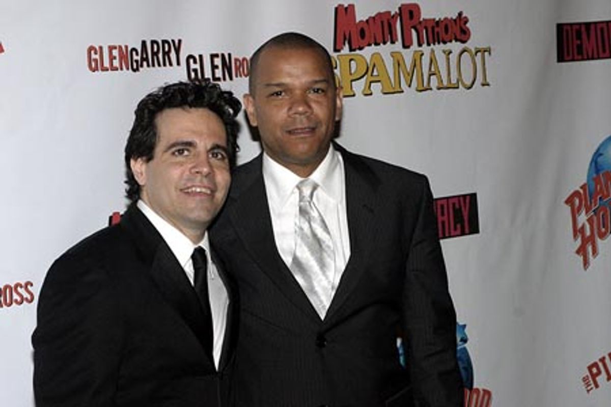 Mario Cantone and Jerry Dixon  at 