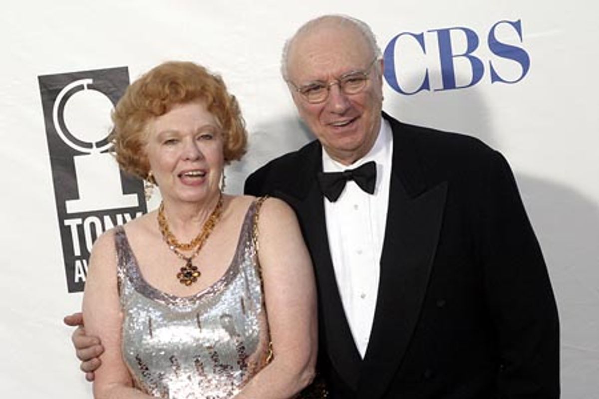 Philip Bosco and his wife at 