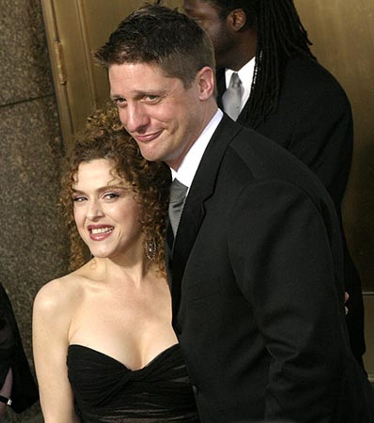 
Bernadette Peters and Chris Sieber at 